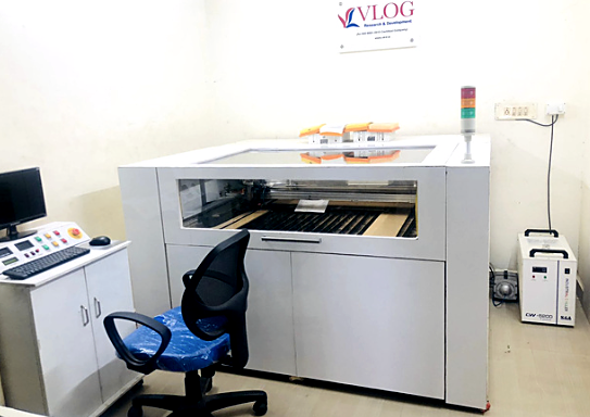 CO₂ Laser & PCB Milling CNC — Built In-House
