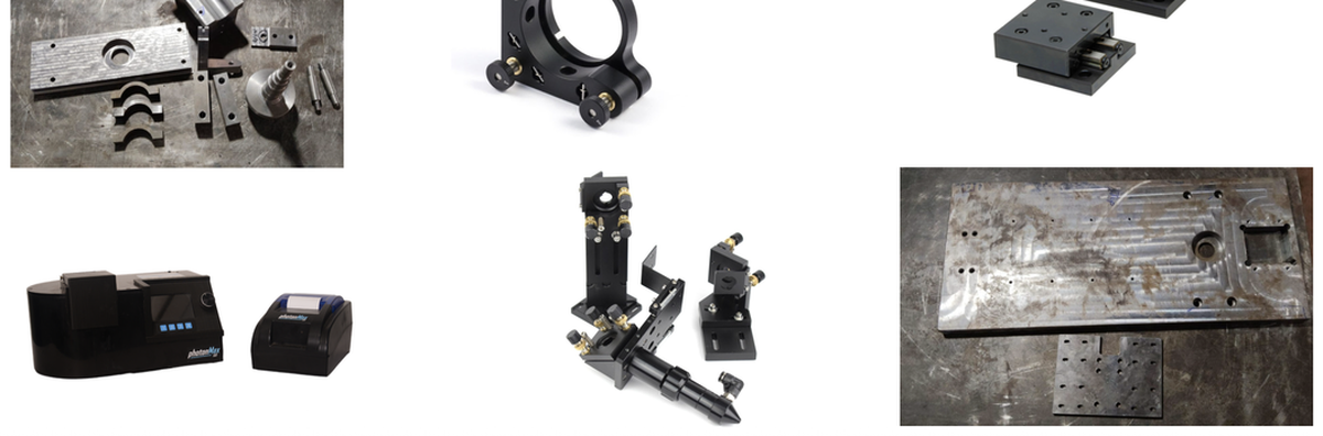 Parts from the 60+ partner network — mounts, stages, breadboards